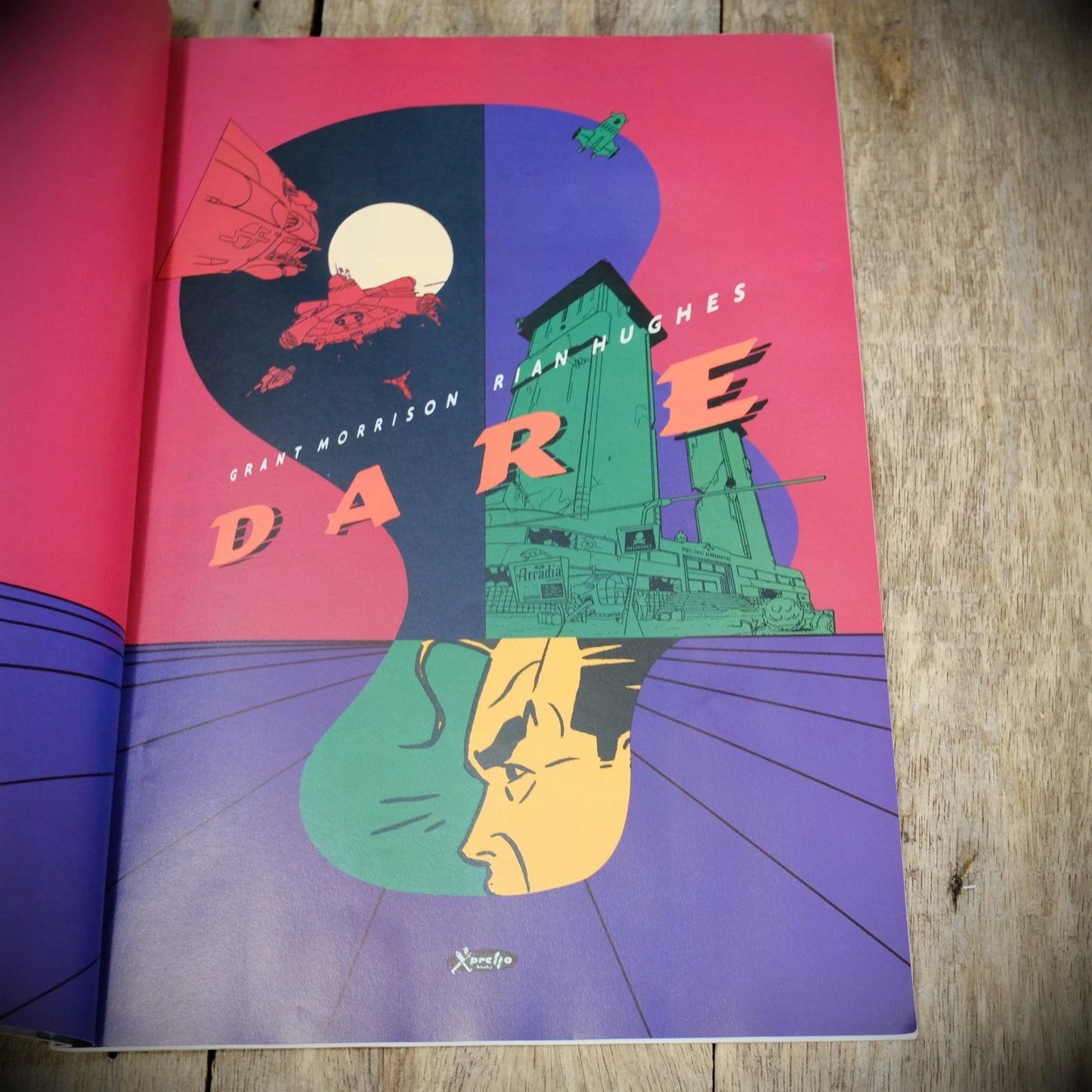 Dan Dare, Comic Graphic Novel & Christmas Card, Grant Morrison, Rian Hughes