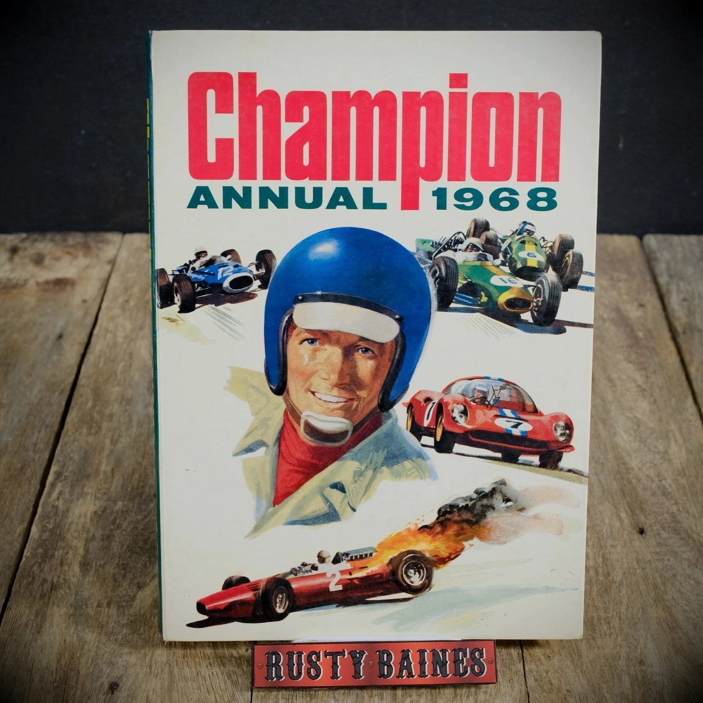 Champion Annual 1968 Hardback, Battler Britton, Phantom Viking, Spacemen School