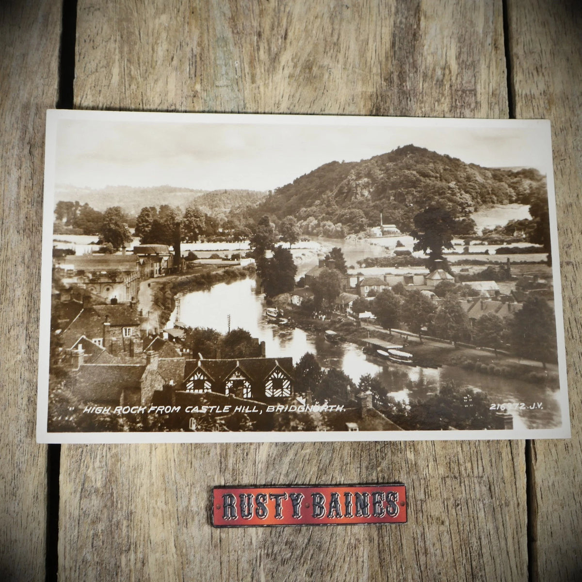 Postcard, Bridgnorth, High Rock, Real Photo