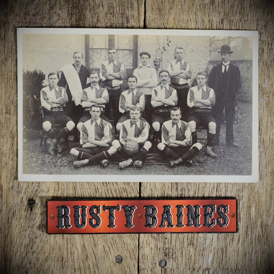 Postcard, Supply Stores FC Football Team 1907/1908 Real Photo.