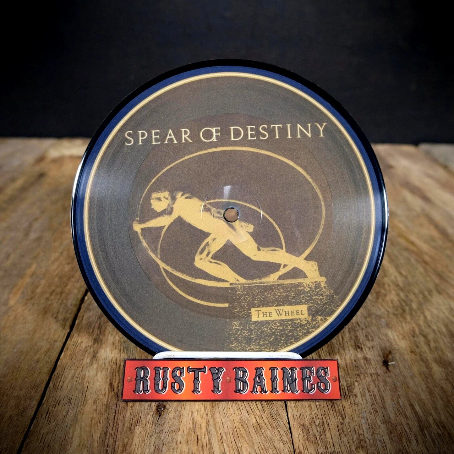 Record 7" Picture Disc Single, Spear of Destiny, The Wheel