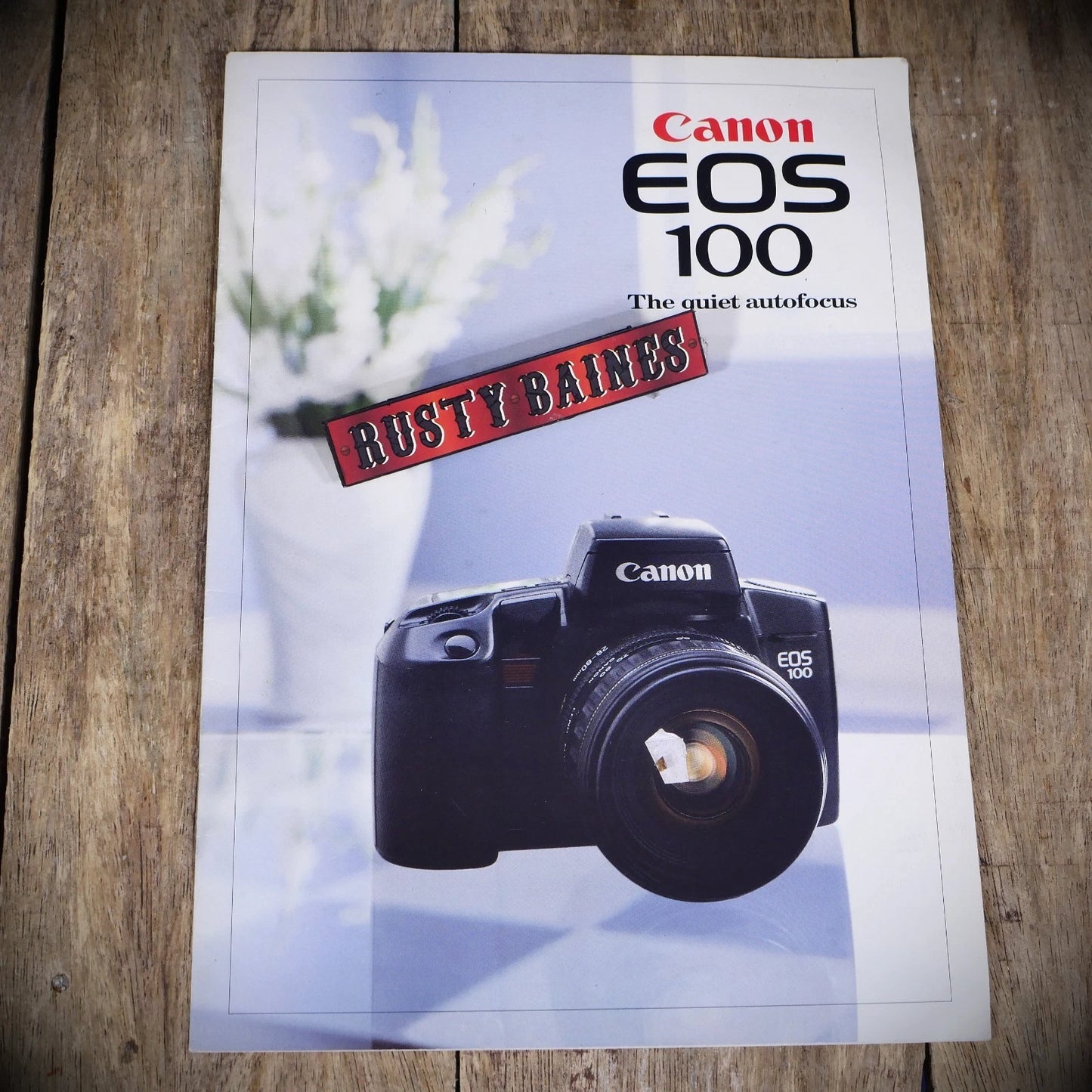 Canon EOS 100 Sales Brochure/Booklet