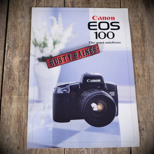 Canon EOS 100 Sales Brochure/Booklet