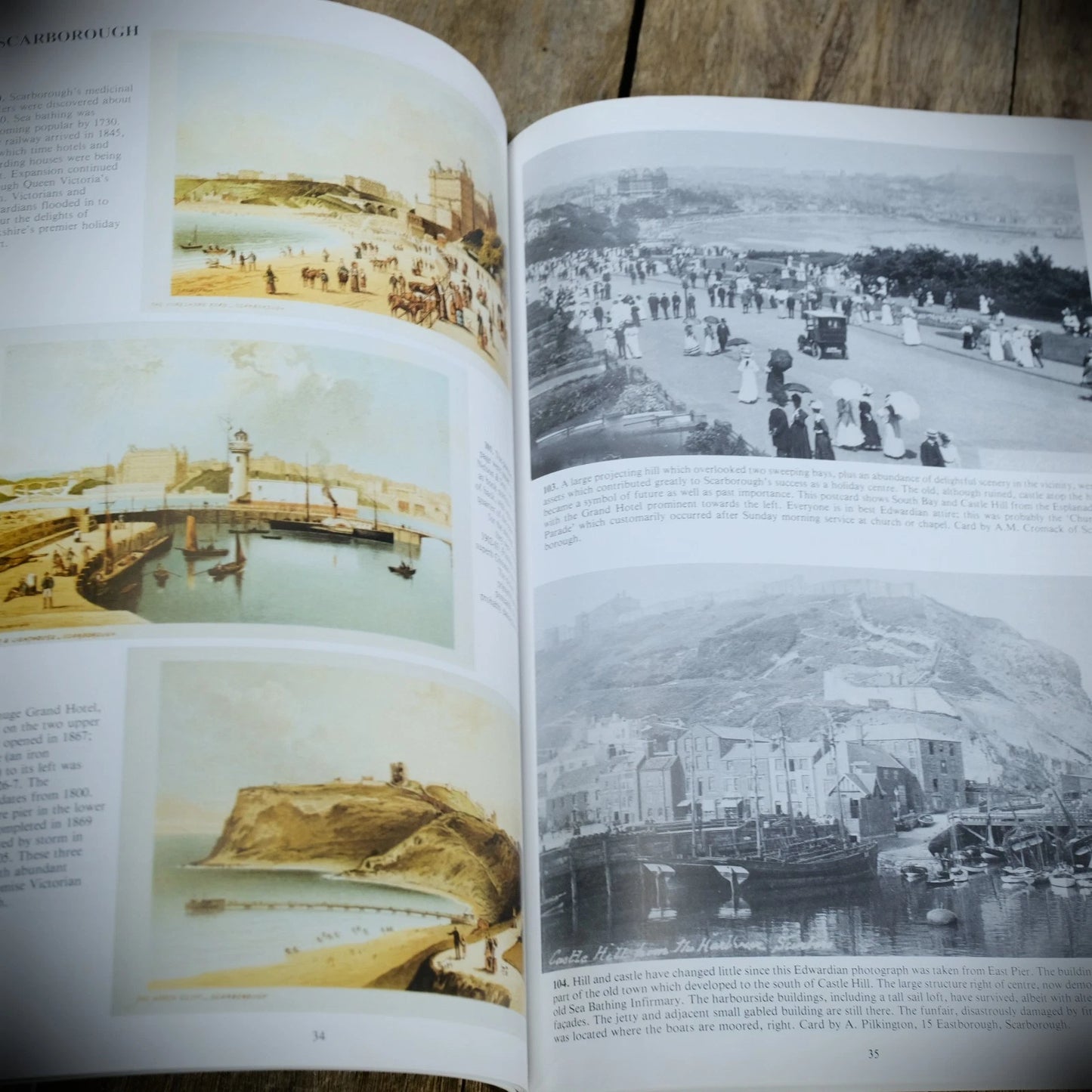 North Riding on Old Postcards (Yorkshire) Softcover