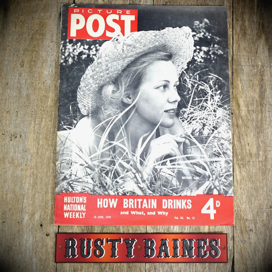 Picture Post 18 June 1949 Royal Enclosure, Charles Hewitt Chimp, W Friese-Greene