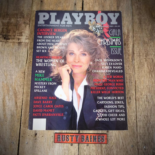 Playboy Magazine December 1989