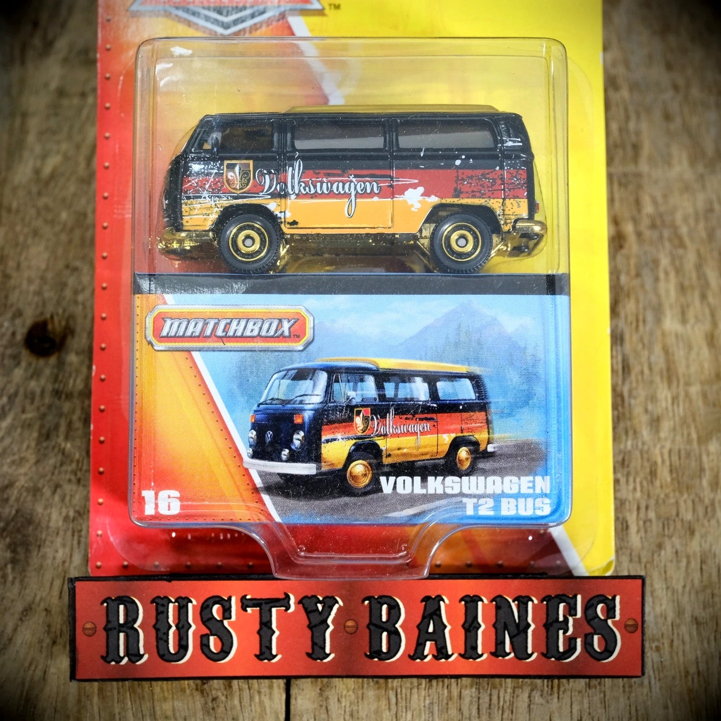 Matchbox 60th Anniversary Issue VW Volkswagen T2 Transporter Camper, Box, Sealed