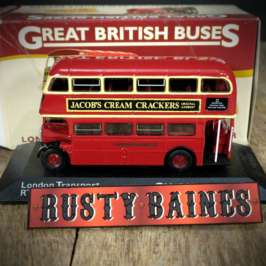 Atlas Great British Buses London Transport RTW Double Decker, Boxed 1:76