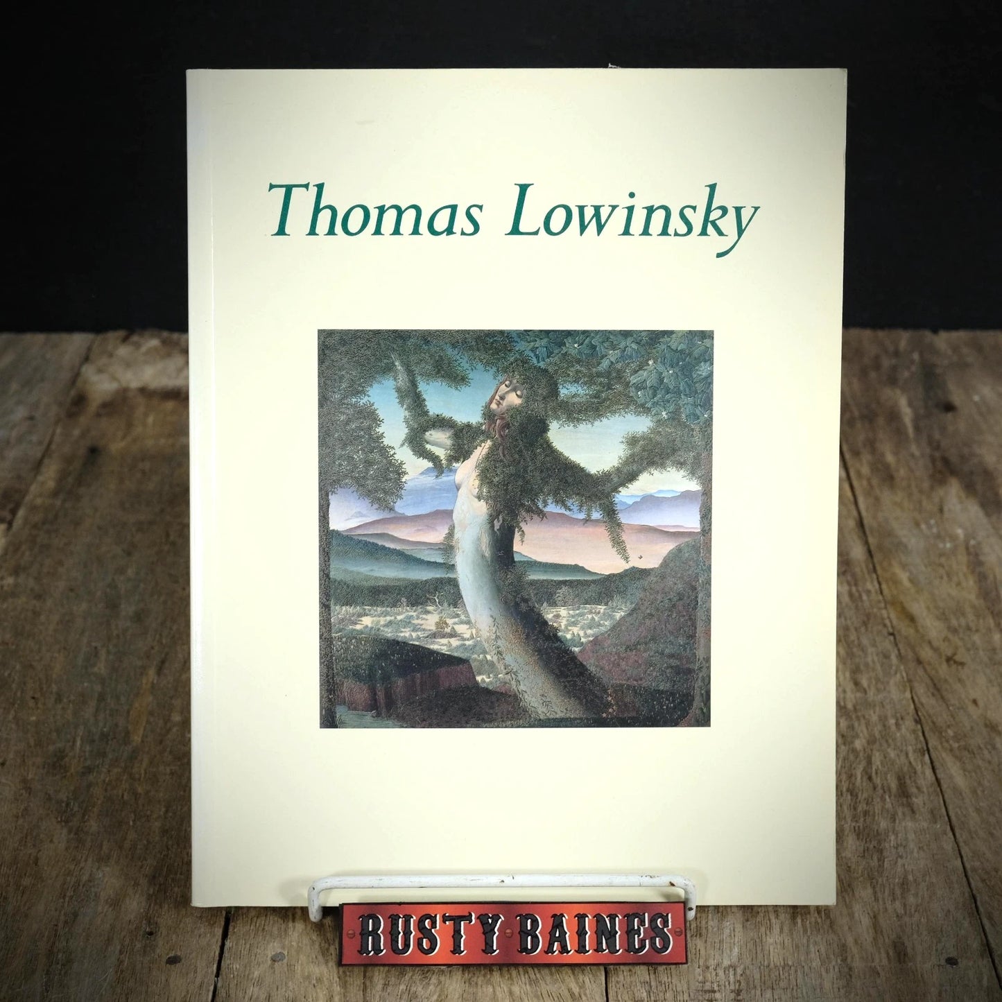 Thomas Lowinsky, 1990 Tate Gallery Softcover, Art Book