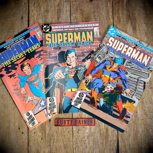 Comic Bundle, DC Superman The Secret Years #1-2-3