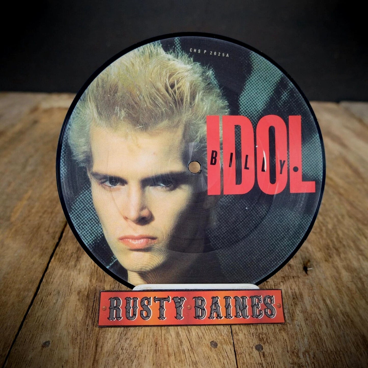 Record 7" Picture Disc Single, Billy Idol, Hot in the City