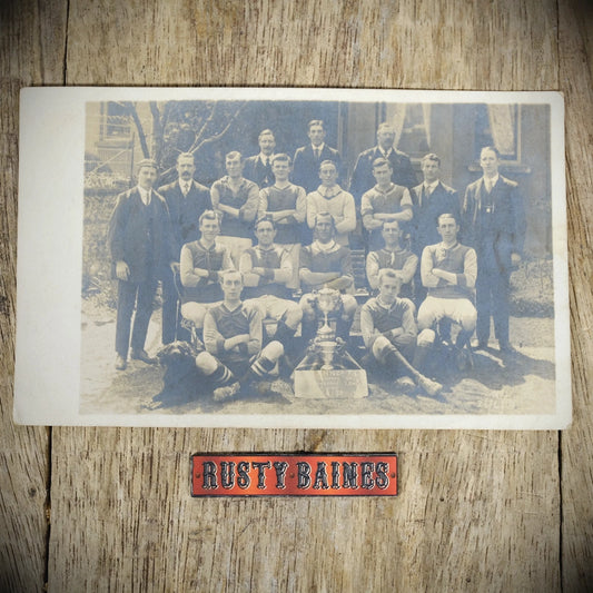 Postcard, (St) Annes FC, Wednesday League Football Winner Real Photo