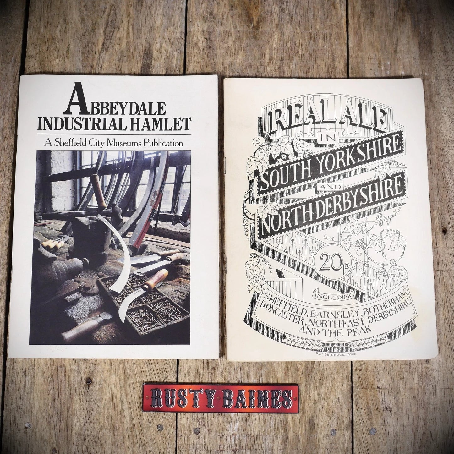 Sheffield Abbeydale Industrial Hamlet Guide & 1975 CAMRA Ale Softcover Booklet