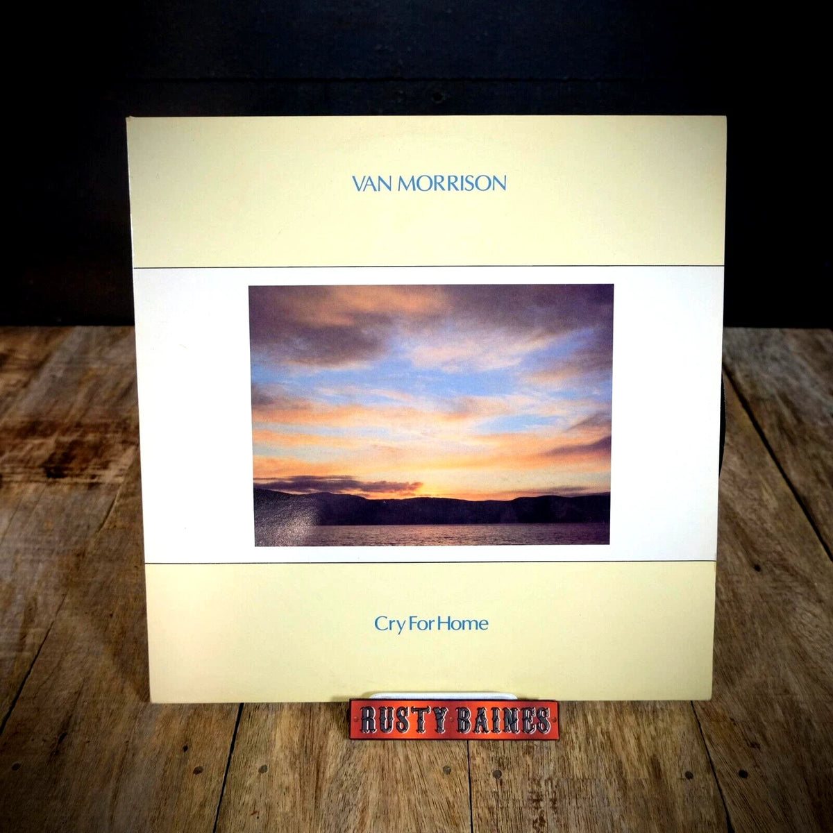 Record 12" Single, Van Morrison, Cry for Home