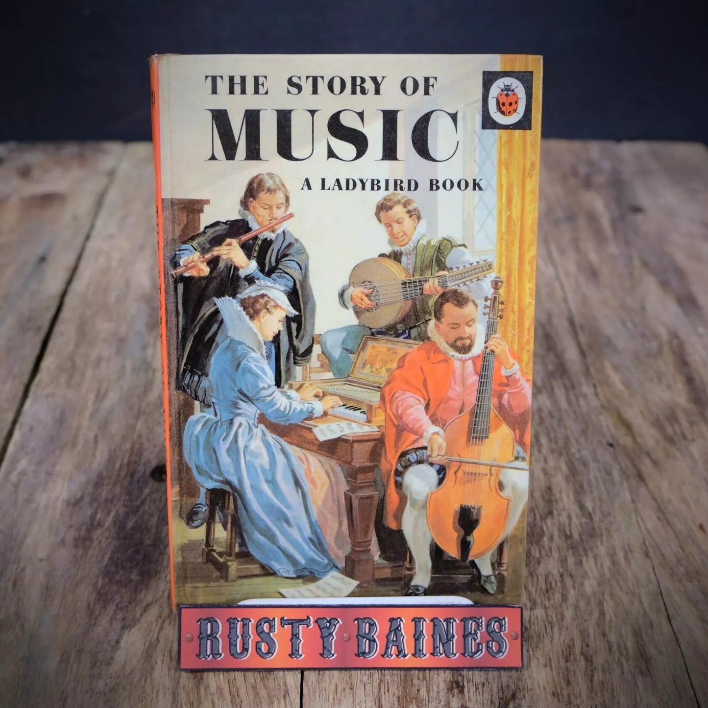 Vintage Ladybird Book, The Story of Music Laminated, 2'6 Issue