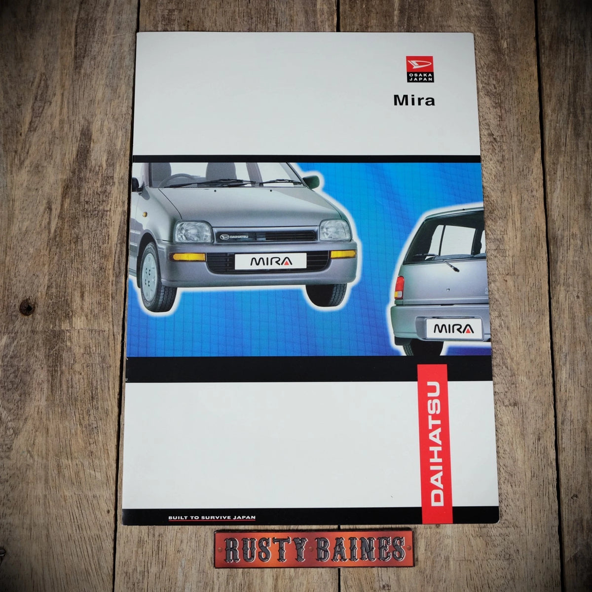 Car Brochure, Daihatsu Mira, Undated, 1990s