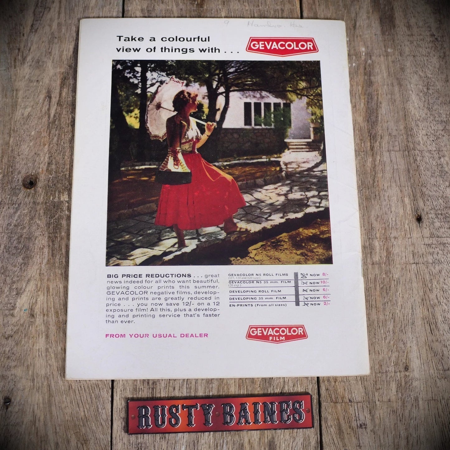 Vintage Good Photography Magazine August 1960