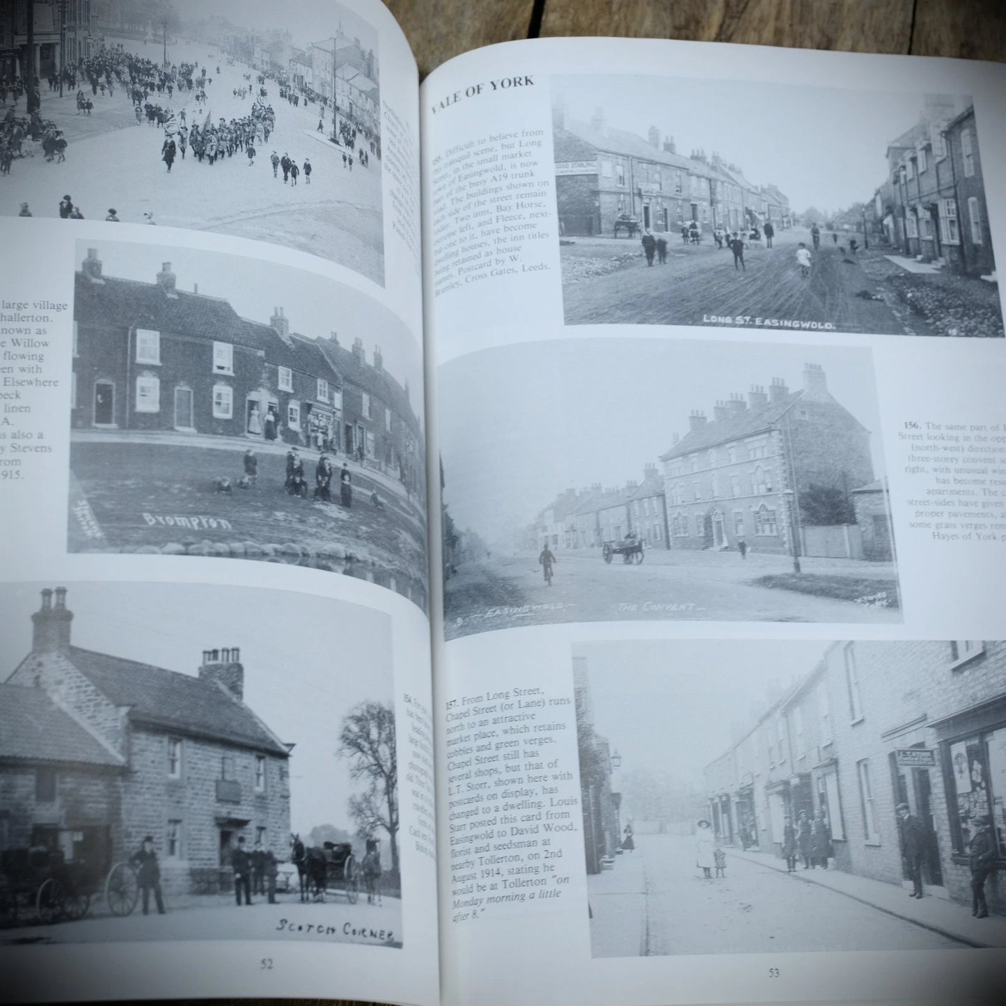 North Riding on Old Postcards (Yorkshire) Softcover