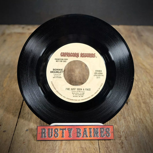 Record 7" Single, Bonnie Bramlett, I've Just Seen a Face