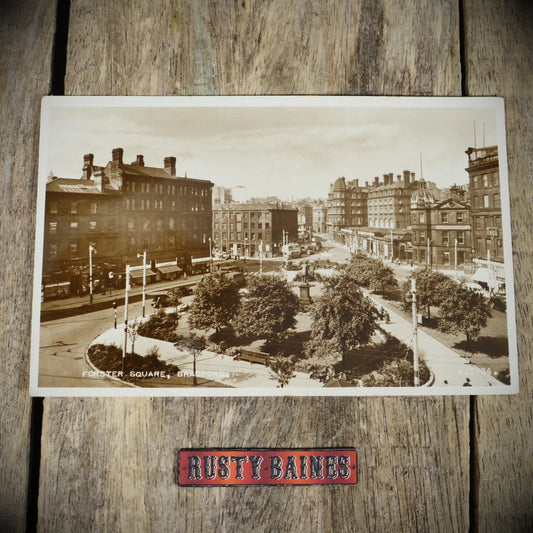Postcard, Bradford Forster Square, Real Photo