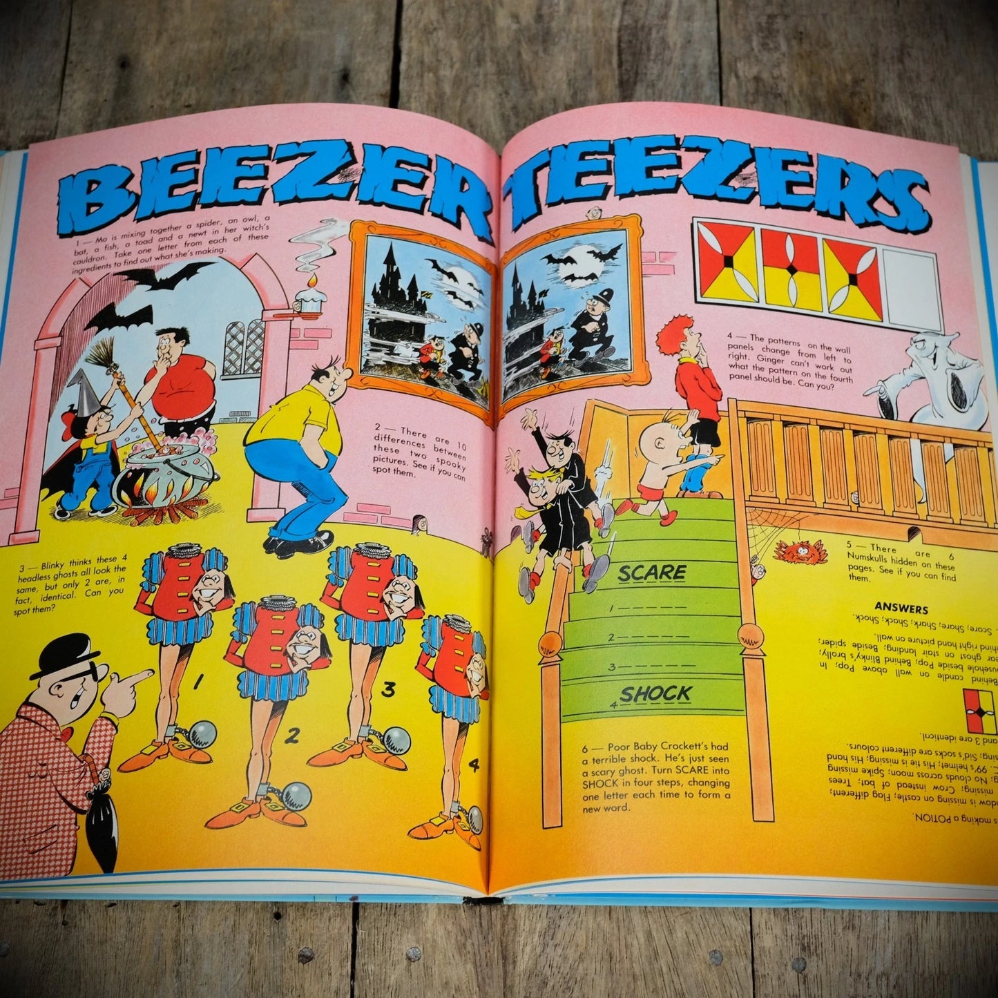The Beezer Book Annual 1988, Vintage British DC Thomson Comic Hardcover