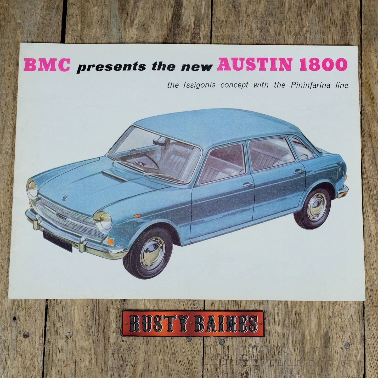Original Car Brochure, Austin 1800 Pininfarina #2267