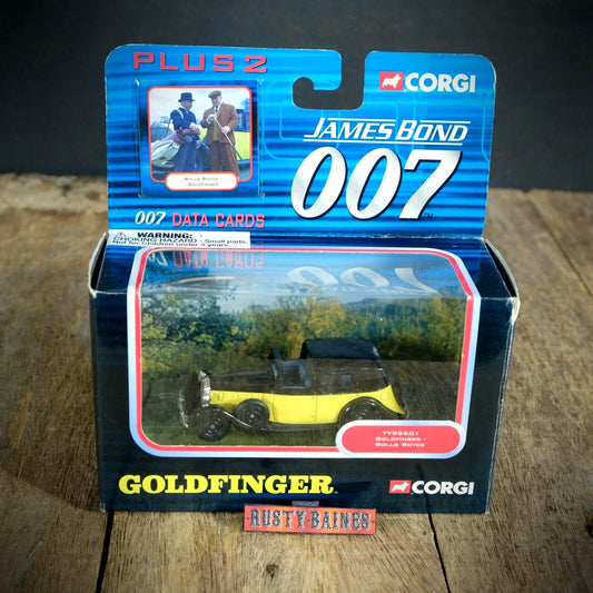 Corgi Plus 2 Series, James Bond Goldfinger Rolls Royce, Data Card Included