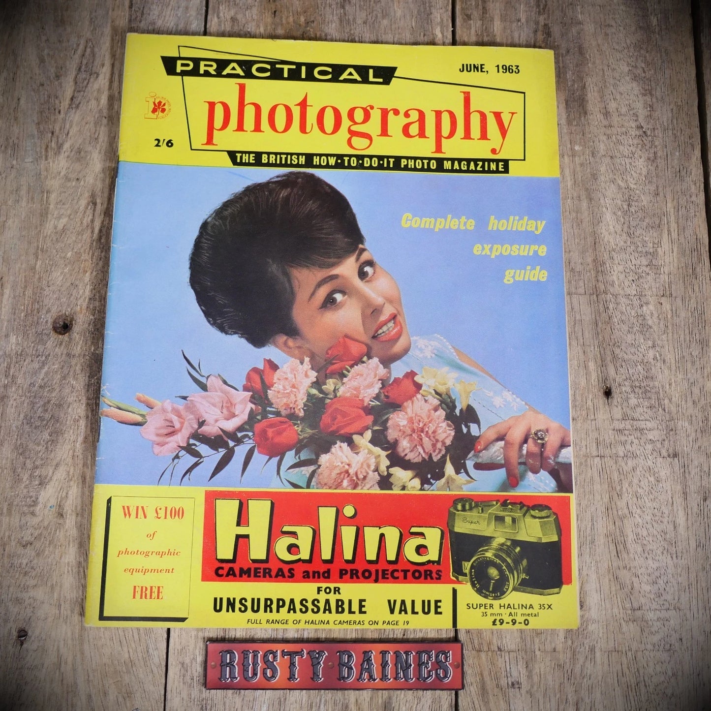 Vintage Practical Photography Magazine June 1963
