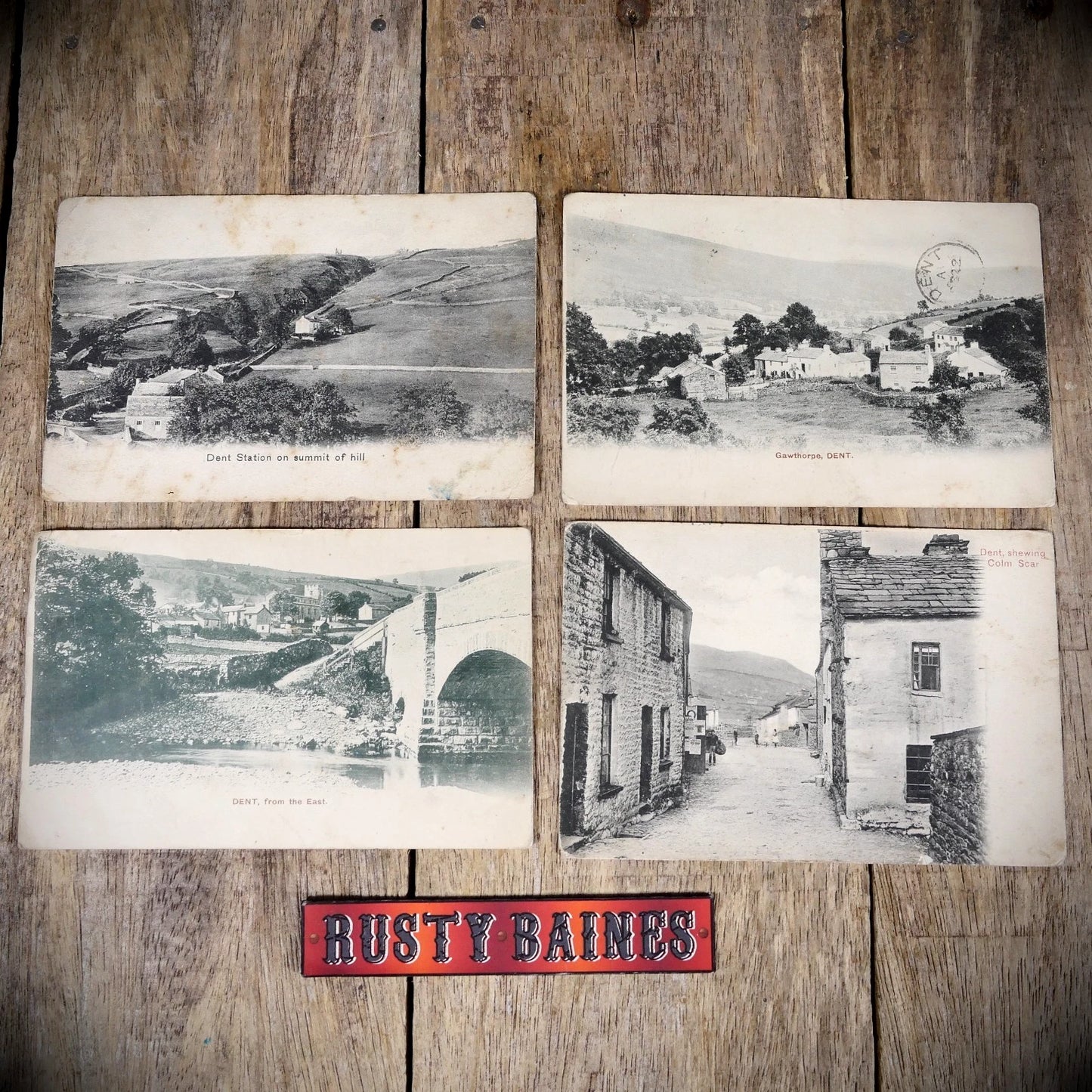 Postcard Bundle, Dent Railway Station / Gawthorpe Etc