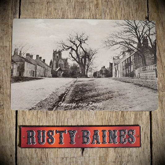 Postcard, Coxwold Thirsk, Printed