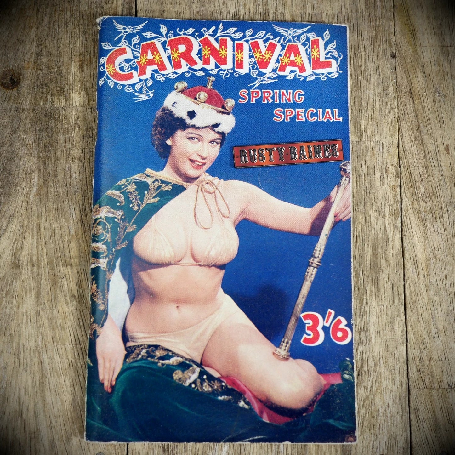 Carnival Spring 1957 Pocket Pin-Up Glamour Photography Magazine, Stockings