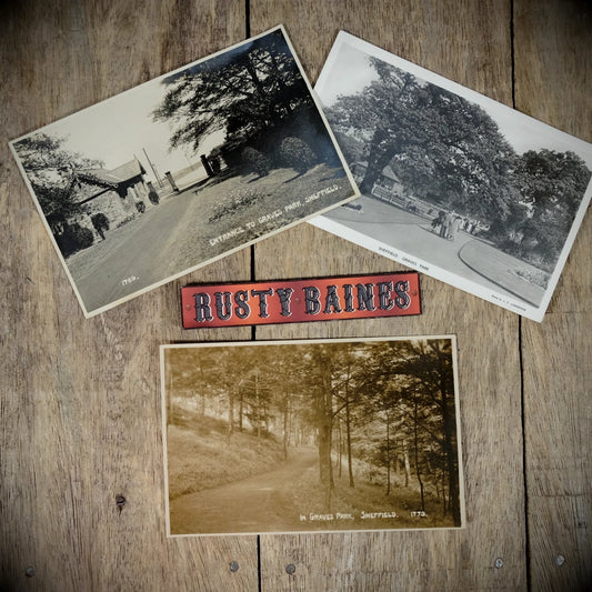 Postcard Bundle, Sheffield Graves Park, Real Photo