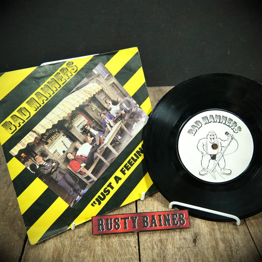 Record 7" Single: Bad Manners, Just a Feeling/Suicide