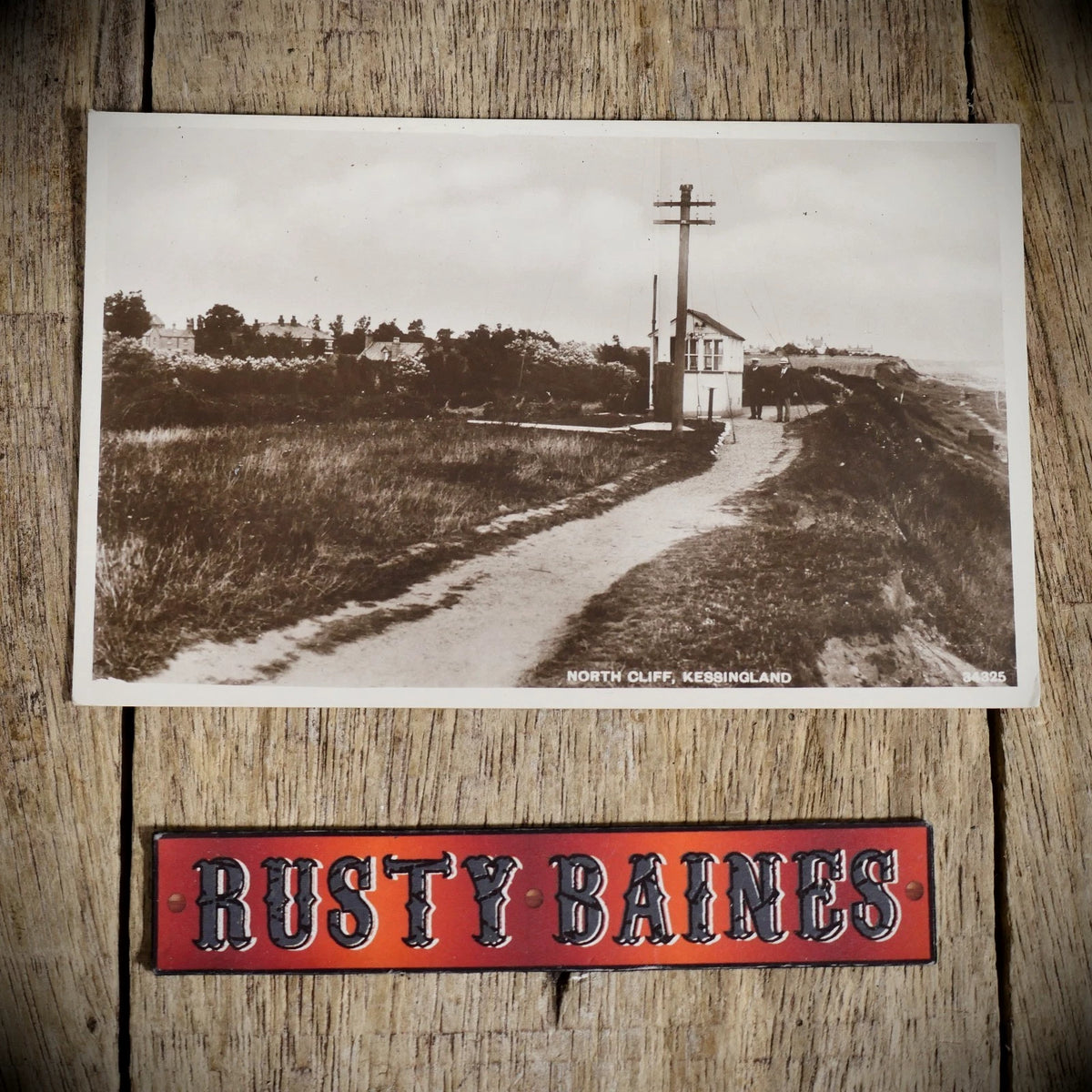 Postcard, Kessingland North Cliff, Real Photo