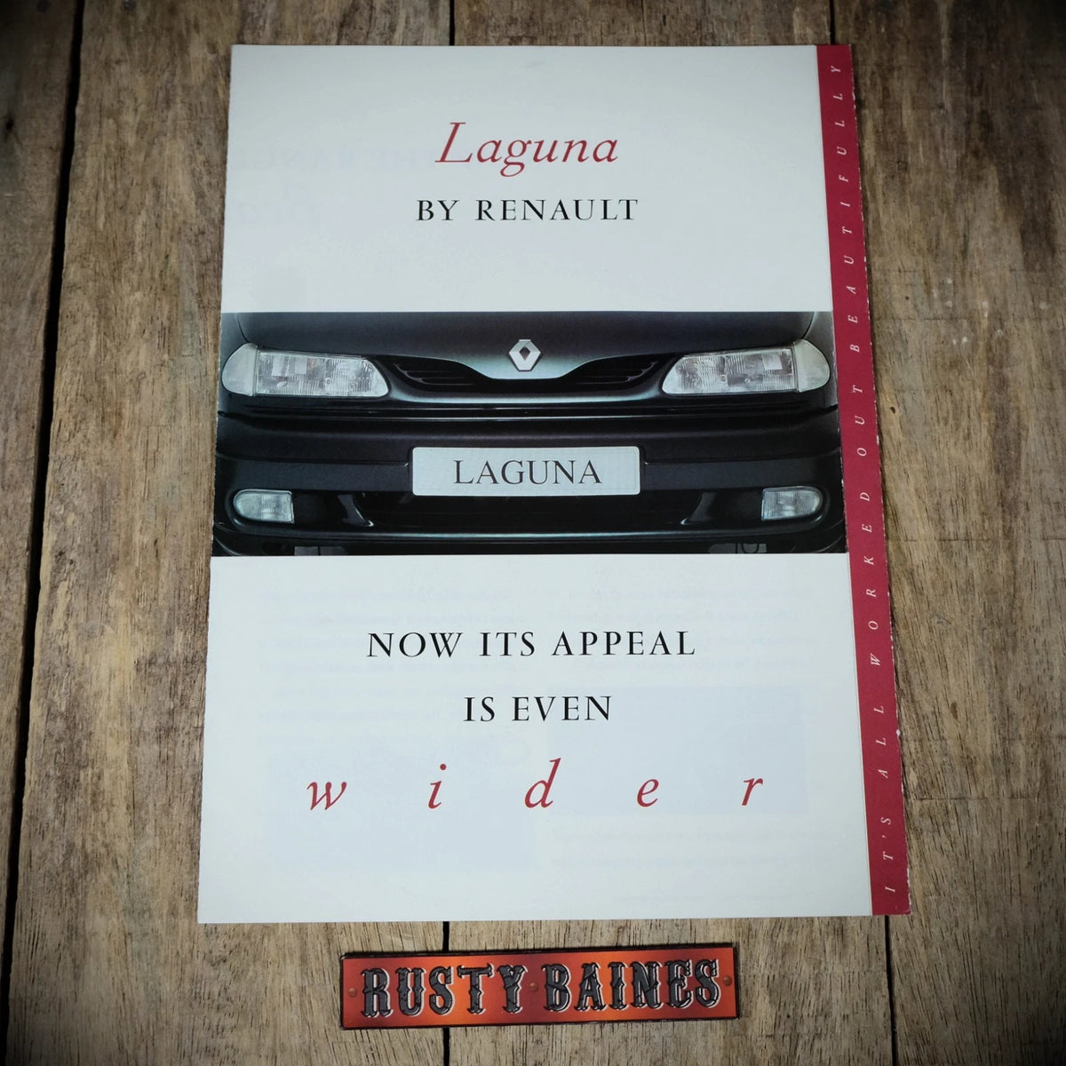 Sales Brochure, Renault Laguna 1995