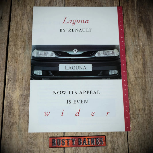 Sales Brochure, Renault Laguna 1995