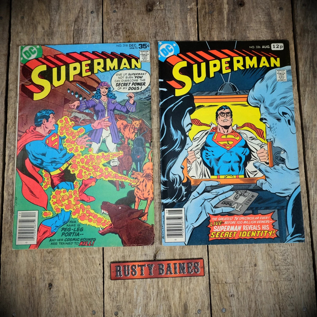 DC Comic, Superman #318, 326, 1977/78