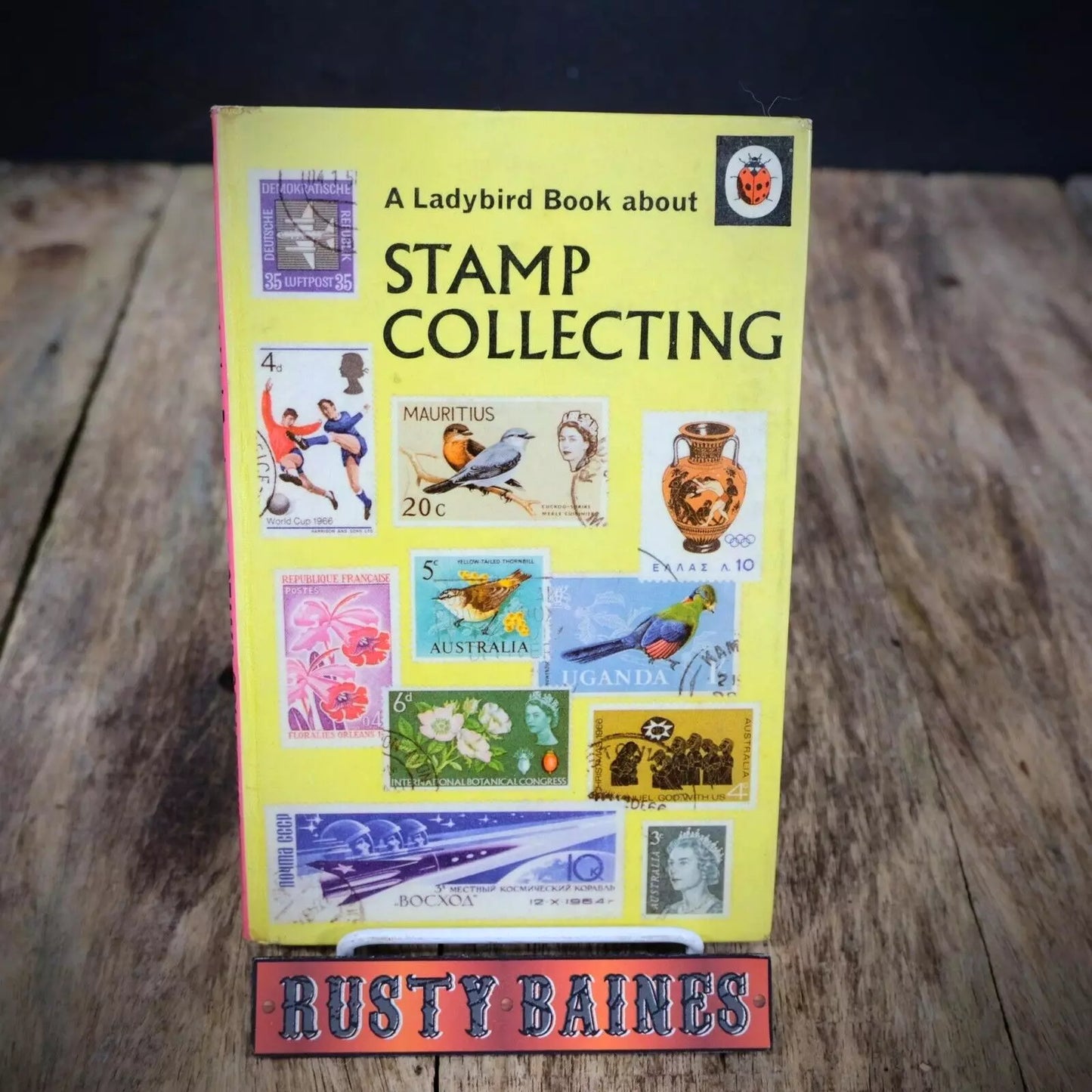 Vintage Ladybird Book, Stamp Collecting, Laminated Boards, 2'6 Issue