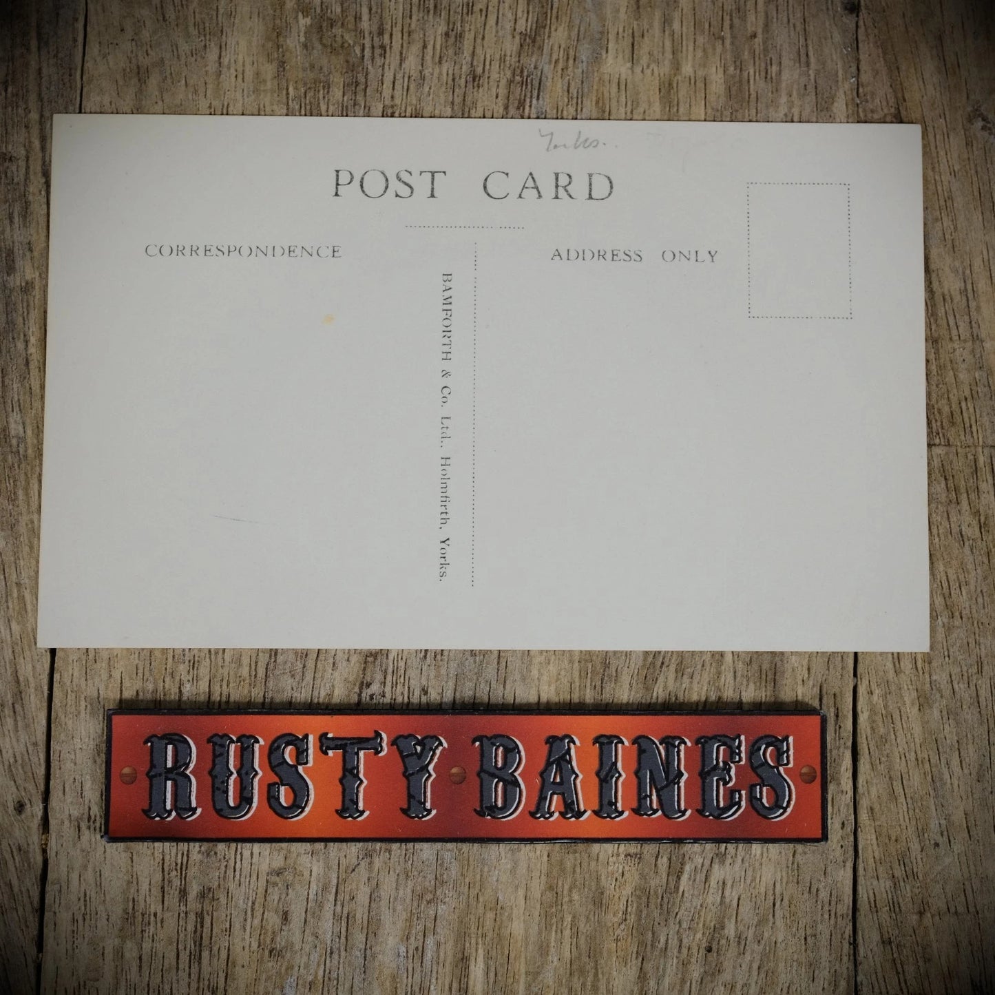 Postcard, Hornsea Beach, Bamforth Real Photo