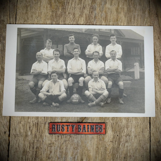 Postcard, A.M.O. FC 1930, Real Photo