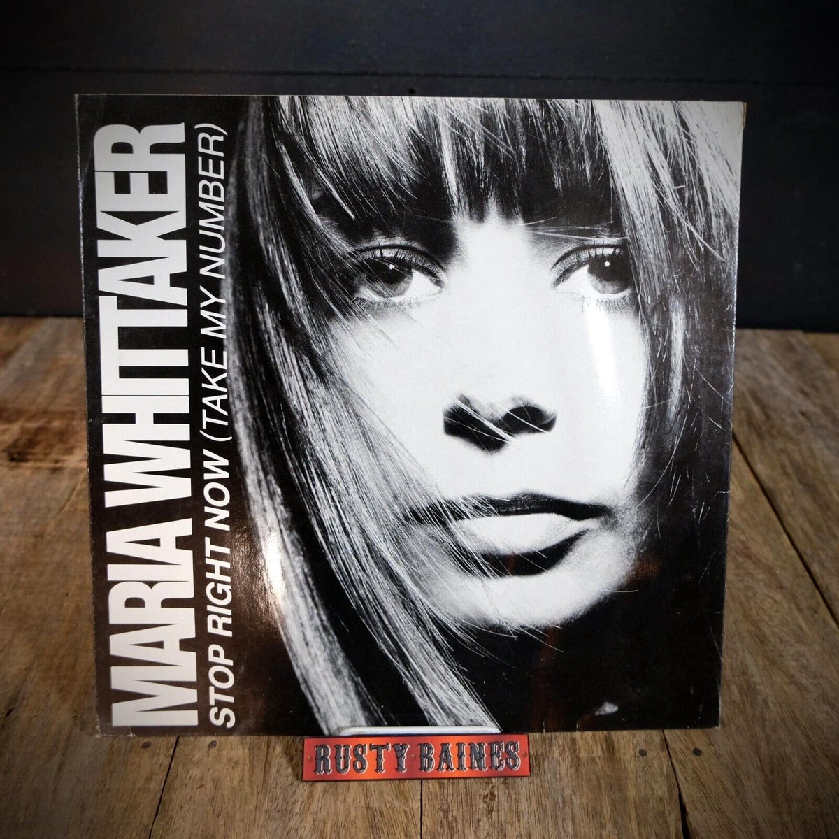 Record 12" Single, Maria Whittaker Stop Right Now