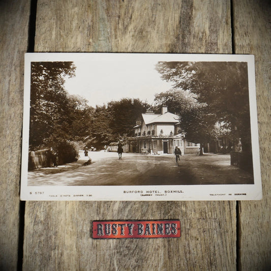 Postcard, Boxhill Surrey Burford Hotel, Real Photo