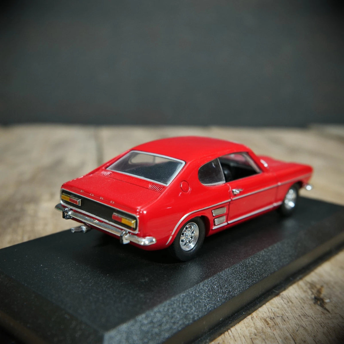 Corgi Detail Car Ford Capri Mk1 3000 GT, Red, 1/43 Scale Model, Boxed