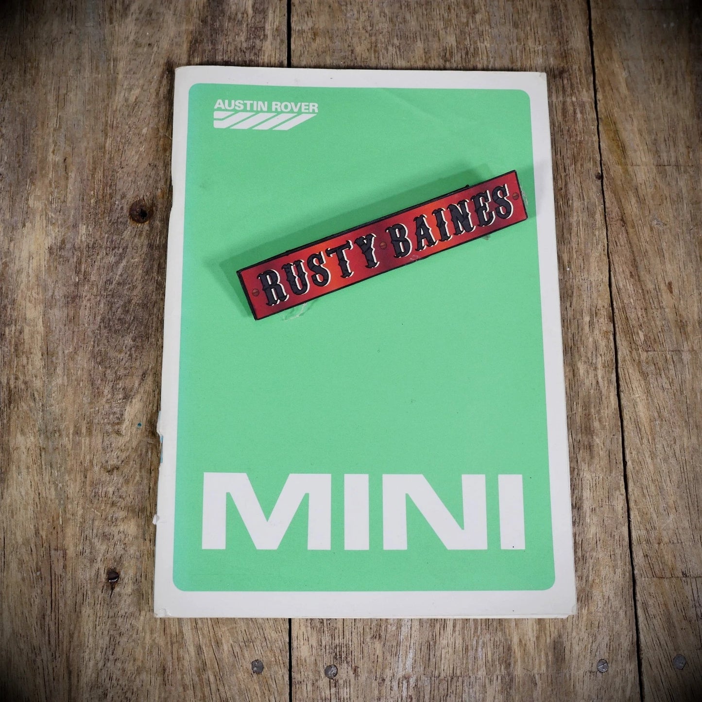 Austin Rover Classic Mini Driver's Handbook 1984 AKM 5544 (4th Edition)