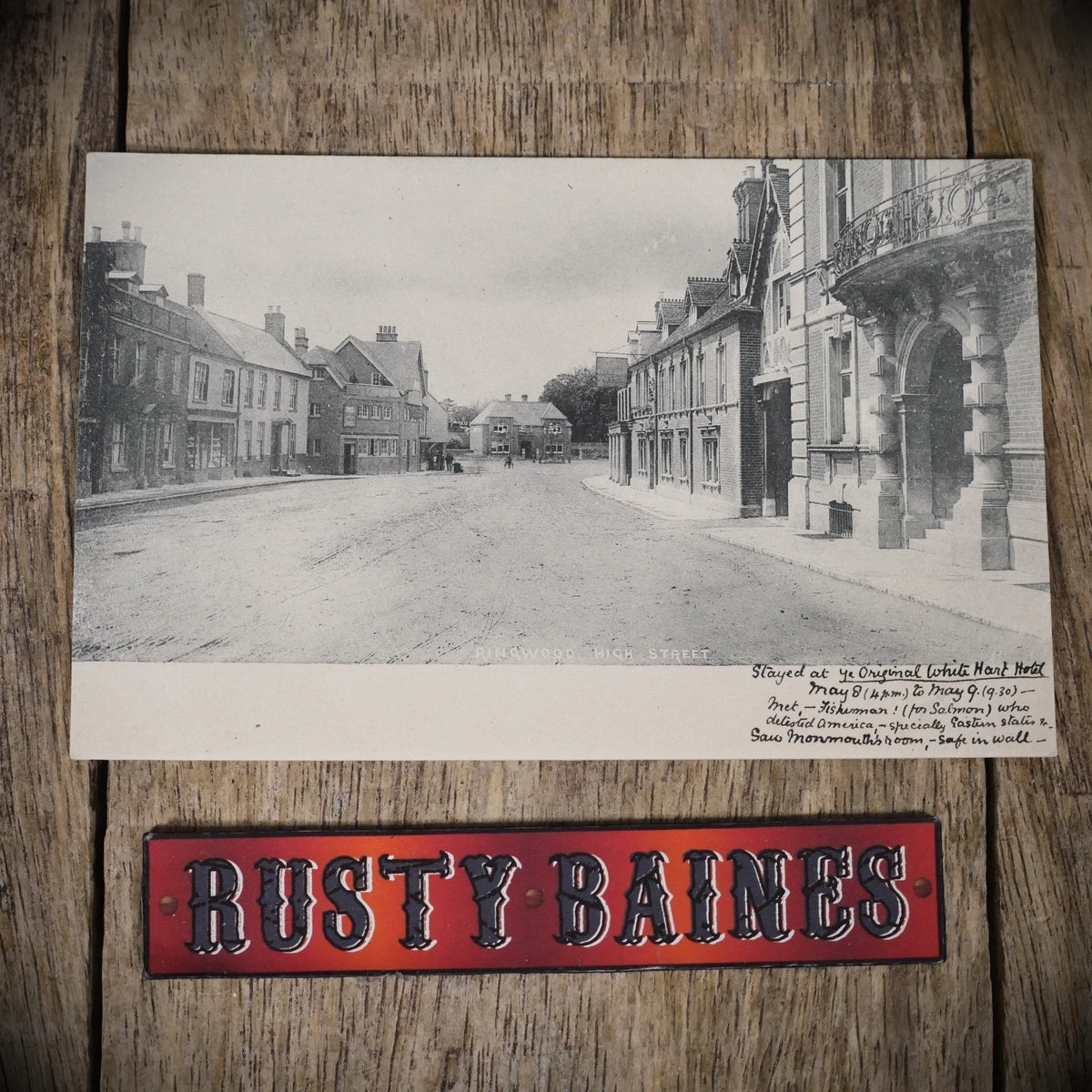 Postcard, Ringwood High Street, Hampshire