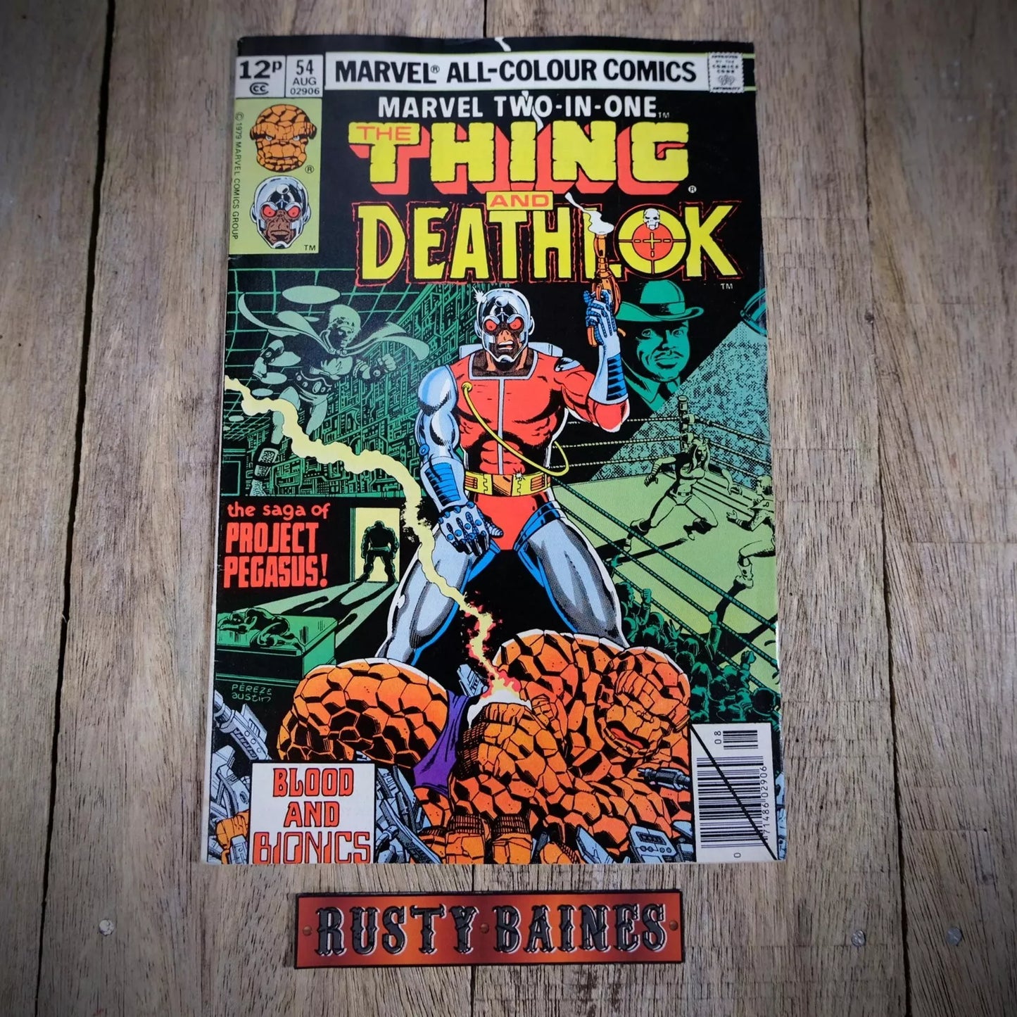 Marvel Comic, The Thing and Deathlok #54 1979