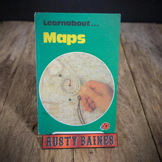 Ladybird Book, Learnabout Maps, 60p Issue, Matt