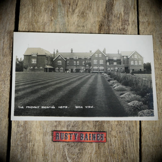 Postcard, Herne Bay, The Friendly Societies Home, Real Photo