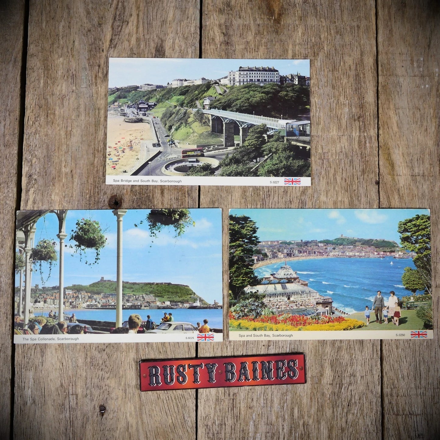 Postcard Bundle, Scraborough Yorkshire, ETW Dennis, Spa