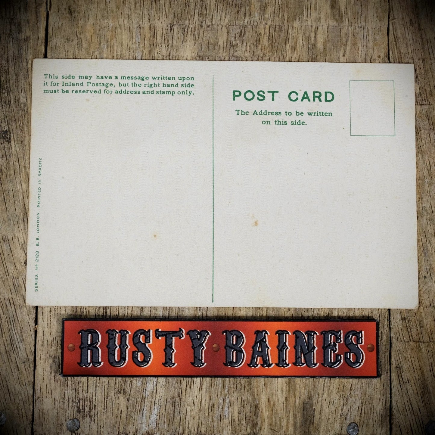 Postcard, Comic Birn Bros Chromo, Pretty Girl Wants Flat, Estate Agent